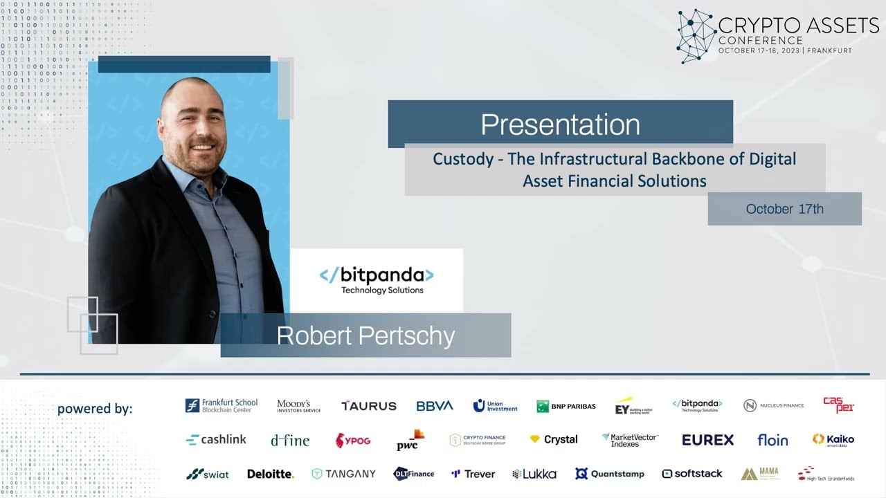 Industry Insights (CAC23B) - Custody: Infrastructural Backbone of Digital Asset Financial Solutions