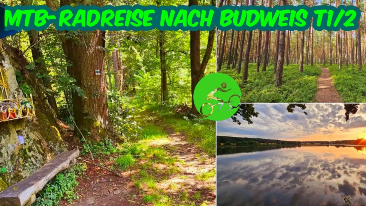 🚵‍♂️ MTB-Radreise 😎 nach Budweis 👌 Tag 1 von 2