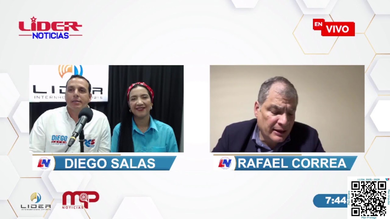 #ElMashiEnMedios | Entrevista a Rafael Correa en Radio Líder.