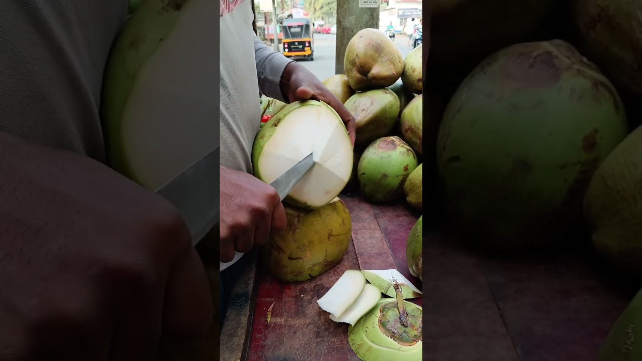 dab cutting video ! cat videos ! cartun cartoon film 😁😄😃#viralvideo #coconutcutting #coconutrecipes