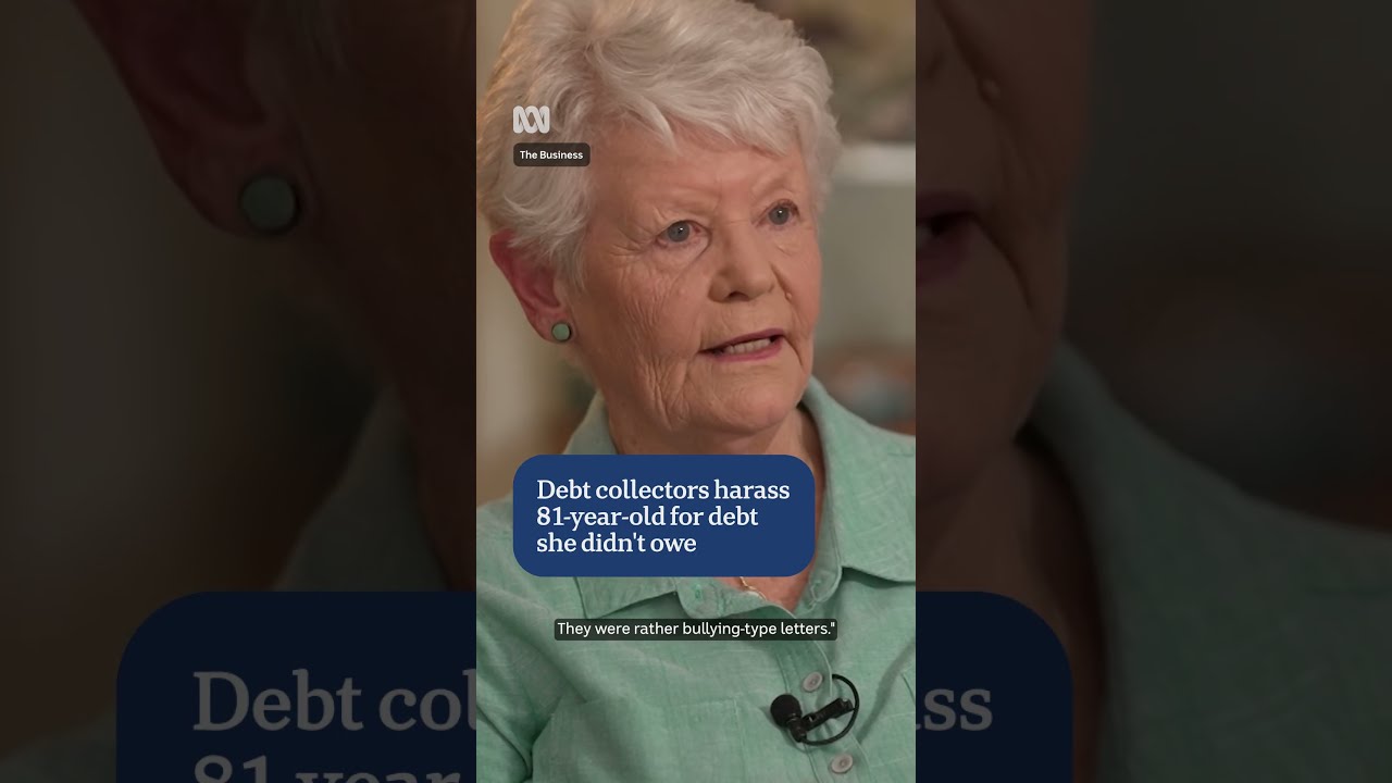 Debt collectors harass 81yo for debt she didn't owe | ABC NEWS