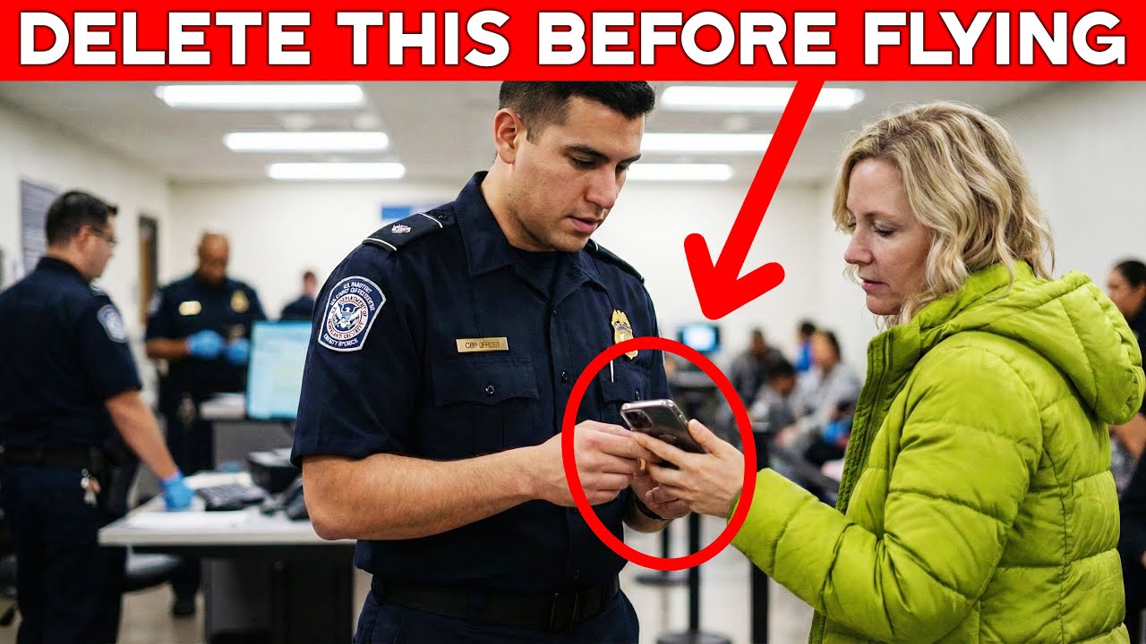Delete This App From Your Phone Before Entering U.S. Customs (Privacy Warning) | Airport NOW