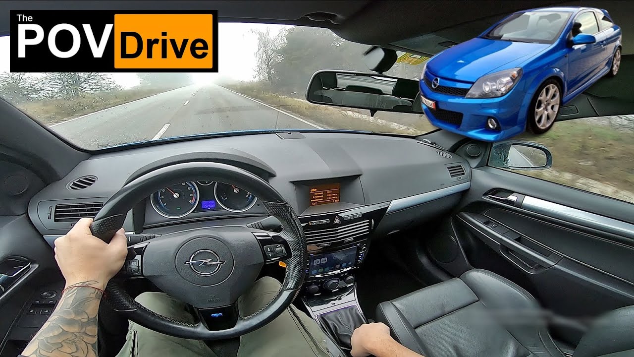 Opel Astra H OPC 2.0T 241hp | POV Test Drive