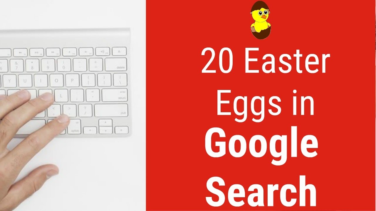 Top 20 Google secret easter eggs!