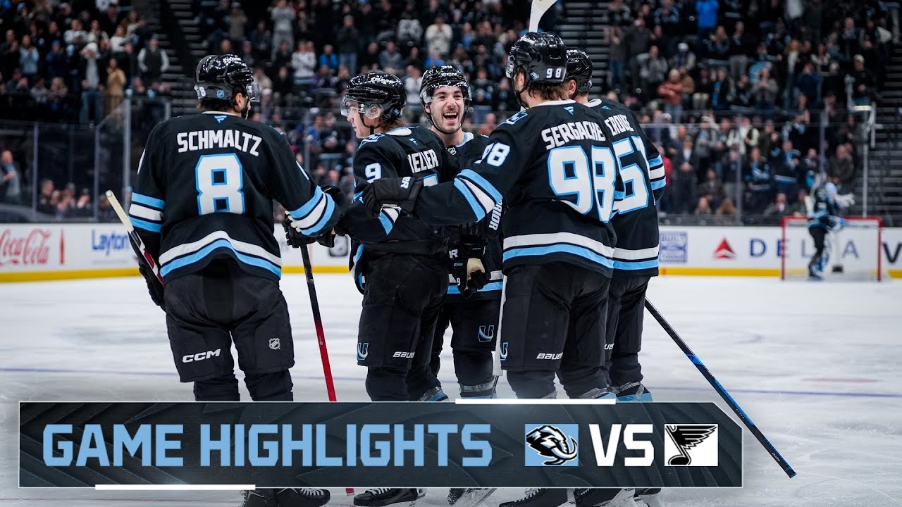 Game Highlights | Utah Mammoth vs. St. Louis Blues 1.9.26