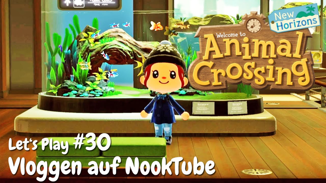 Animal Crossing: New Horizons [030] 🌴 Walter vloggt auf NookTube ♦ Let's Play (German)