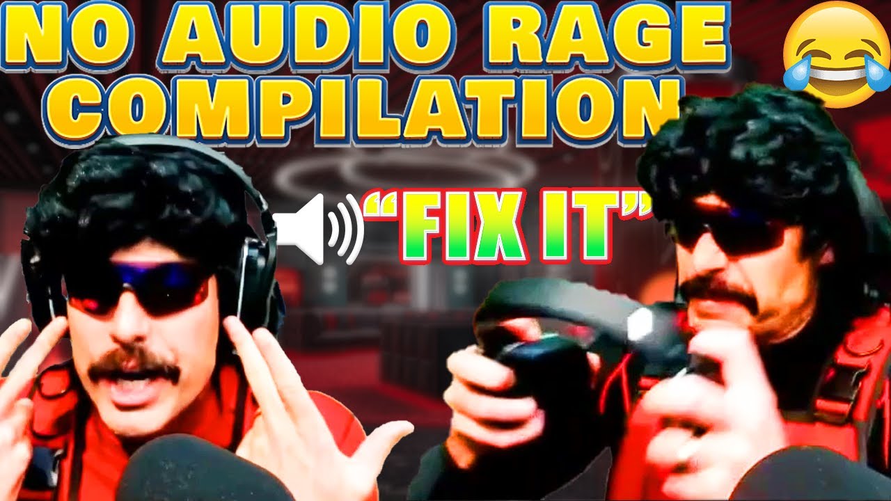 DrDisrespect - COD Warzone | Audio Rage Compilation #1