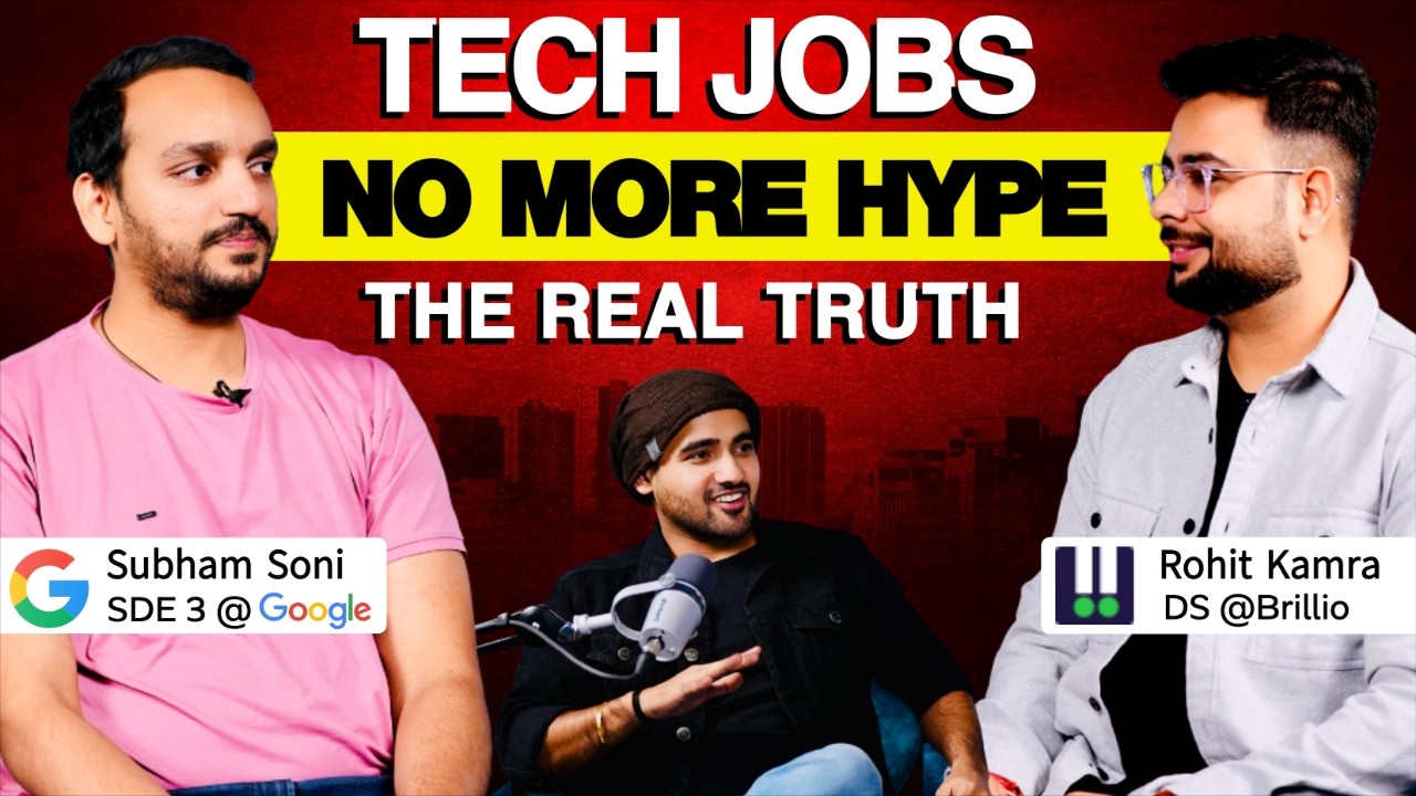 The Unfiltered Truth About Tech Jobs in 2026 (No More Hype) ft. Google & AI Expert