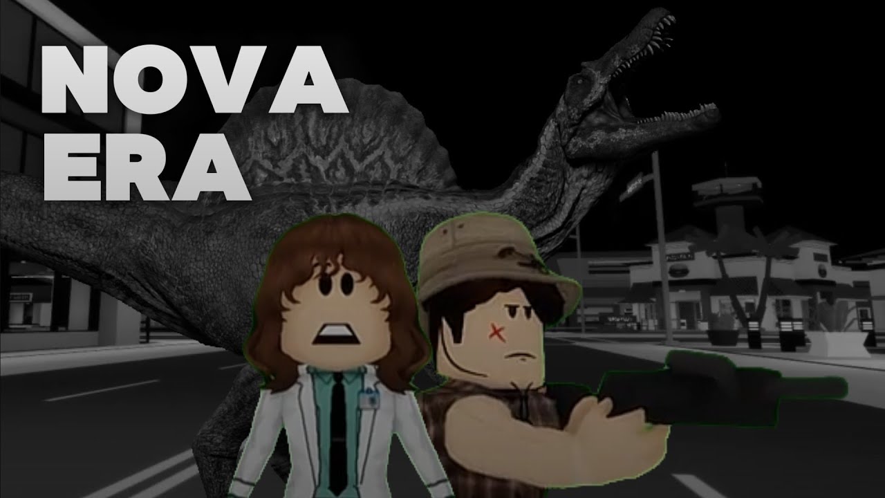 Roblox Jurássico | FILME COMPLETO | ROBLOX (Brookhaven RP 🏡) #dinossauro#filme#roblox#ação 