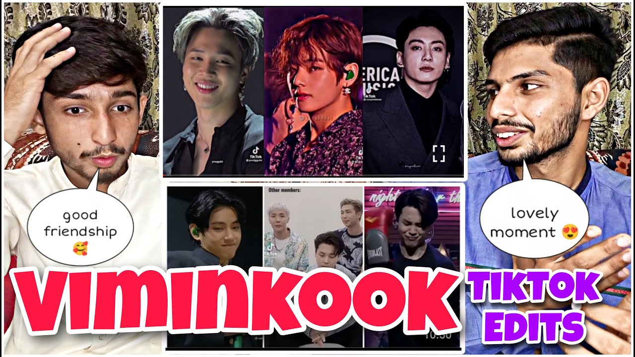 BTS maknae line VMINKOOK Tiktok Edits Compilation 2022||Pakistan Reaction||@brsreaction