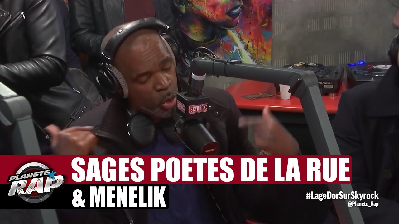 Sages Poètes de la Rue & Ménélik en freestyle #PlanèteRap