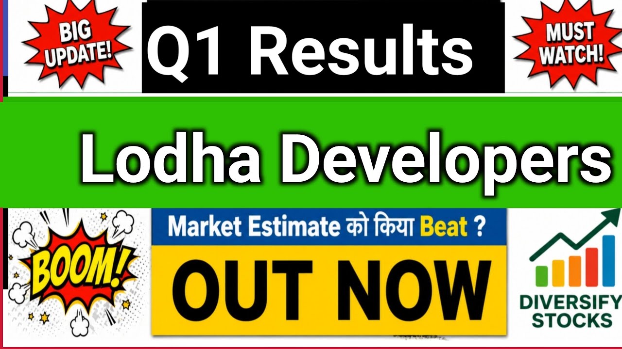 Lodha Q1 Results 2027 | Lodha share latest news | Lodha Results Today | Lodha Developers q1 results