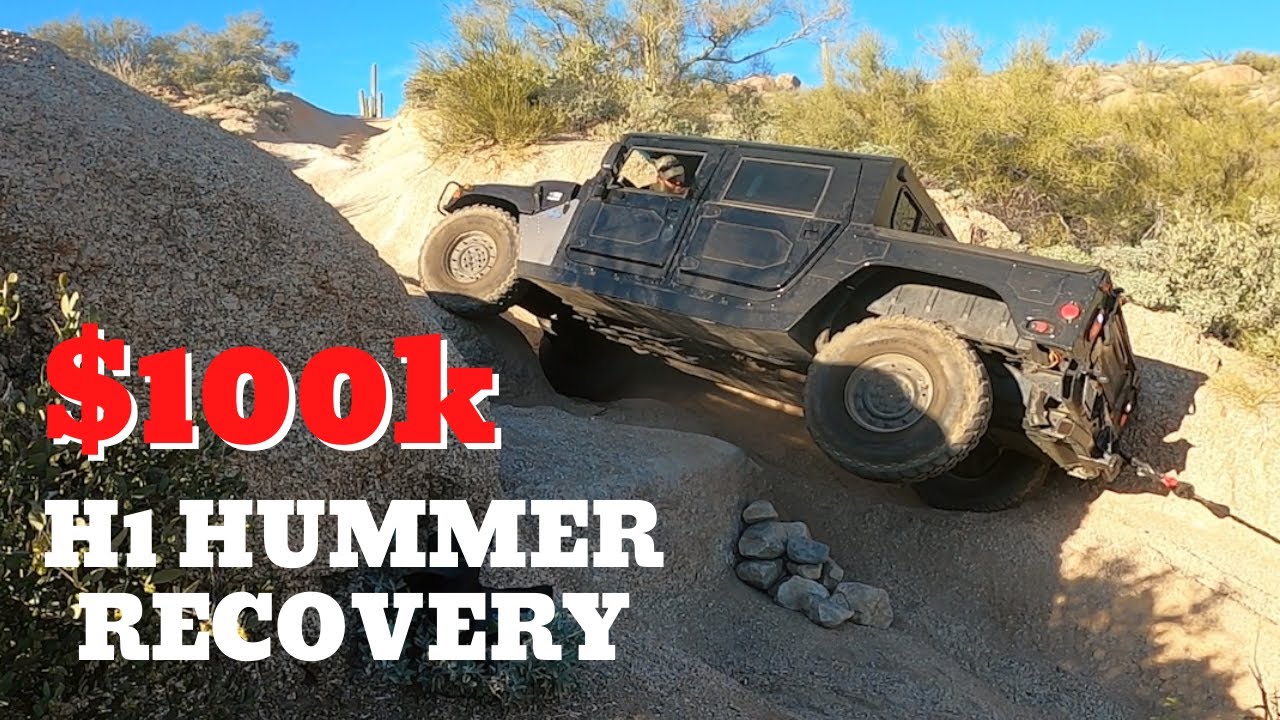 Our Jeep Recovered a $100k Hummer H1!