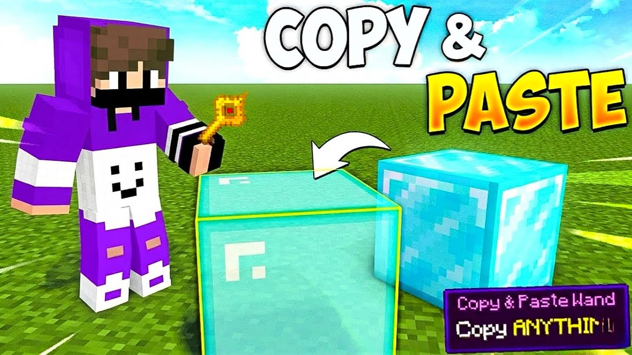 Minecraft, But I Can COPY And PASTE Anything!
