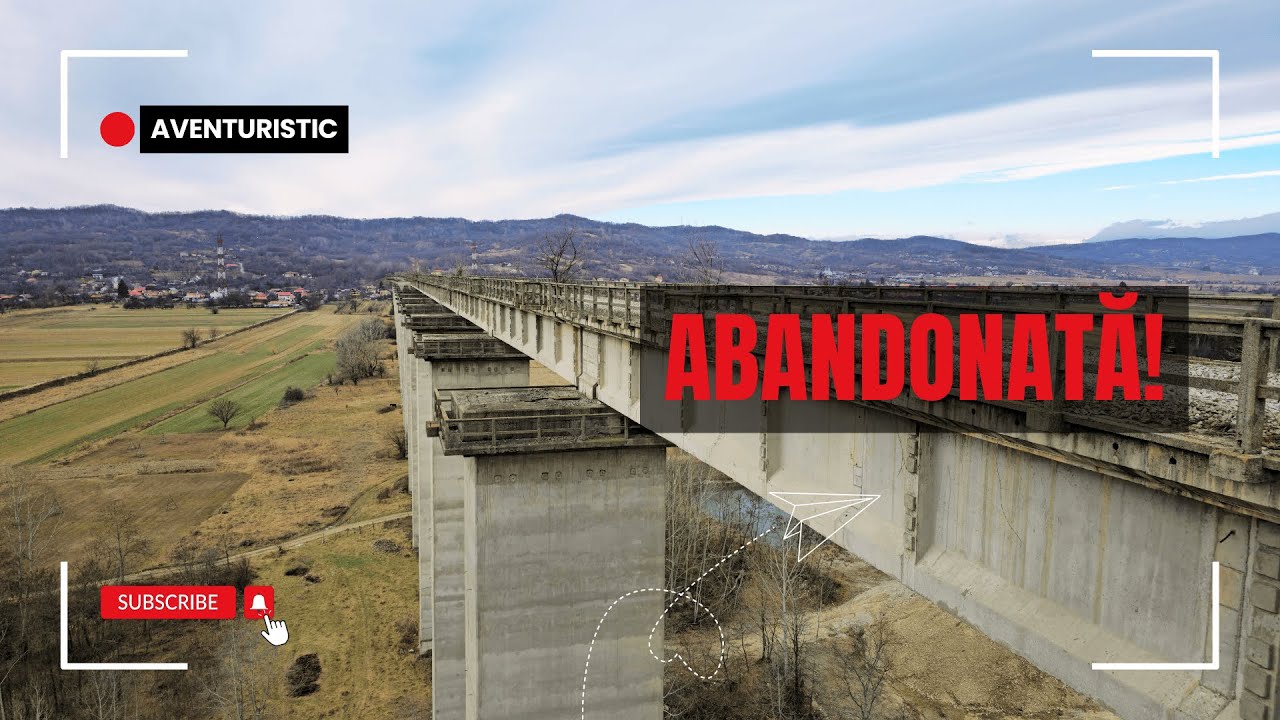 Cea mai spectaculoasă cale ferată din România este ABANDONATĂ!