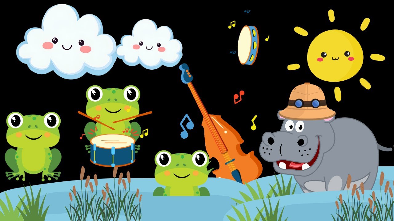 Jungle Jamboree Baby Sensory with High Contrast and Visual Stimulation