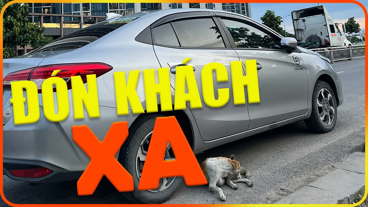 Grab Car Vlog / Chiều cuối tuần đi đón khách xa thiệt xa