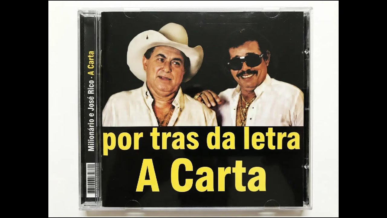 🔴Poucos Sabem o Que Inspirou “A Carta” de Milionário e José Rico🔴
