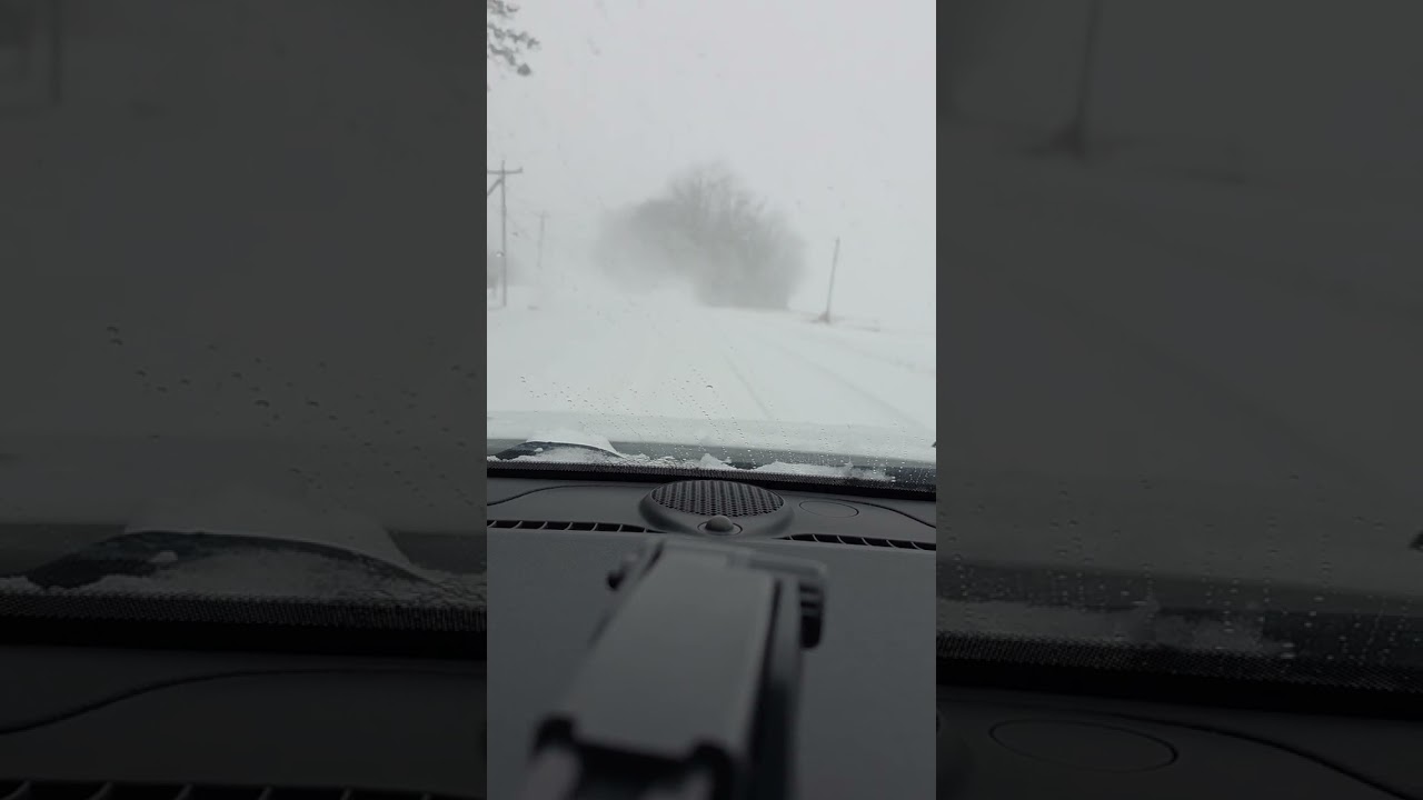 Snow driving 