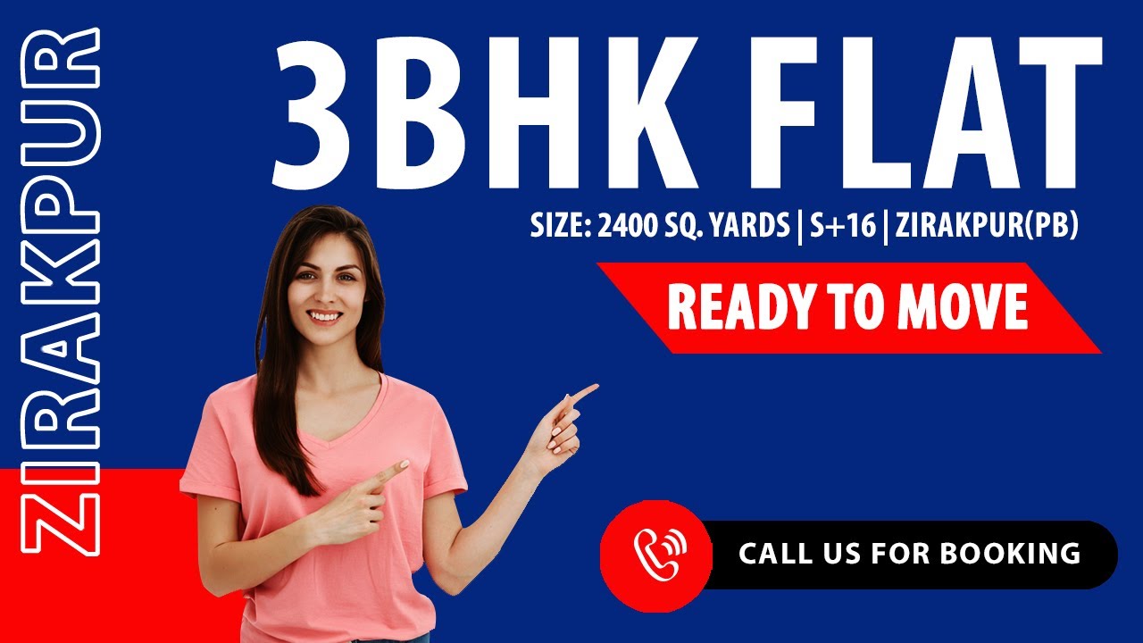 Zirakpur की Prime Location पे 3BHK Luxury फ्लैट्स |Low Budget| 3BHK Flat For Sale In Zirakpur #home