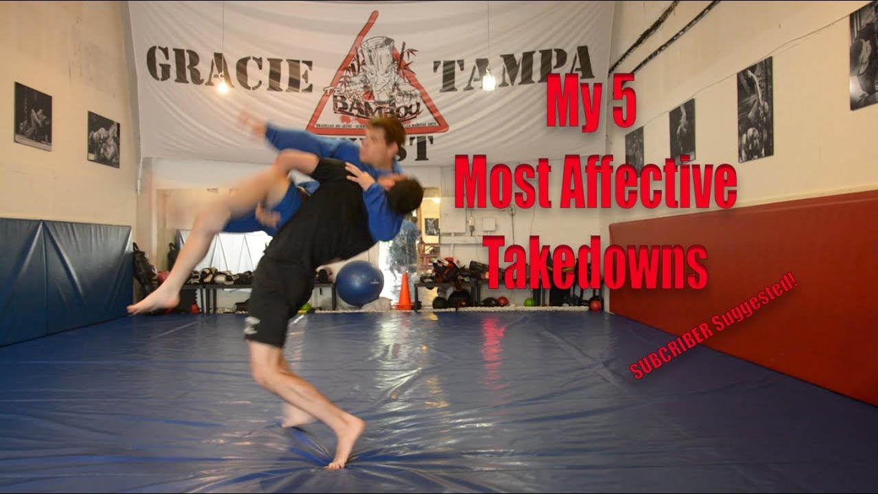 5 of My Most Effective Takedowns