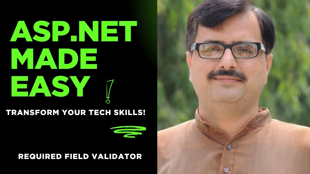 REQUIRED FIELD VALIDATOR IN ASP.NET
