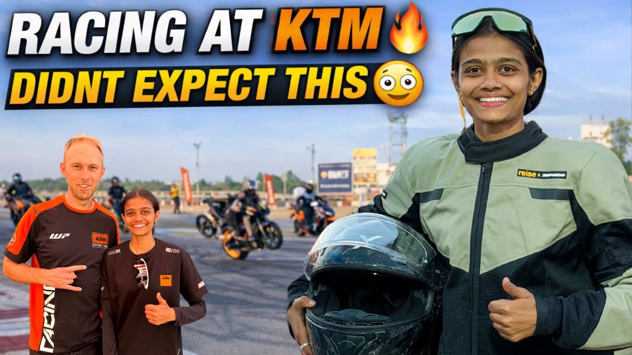 Raced at KTM Session 3 & Met a Stunt Icon🔥| Best Day Ever✨ | daily vlog | ktm | stunt | race |