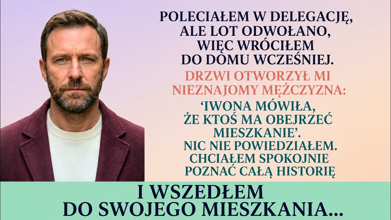 KOCHANEK ŻONY WPUŚCIŁ MNIE DO MOJEGO MIESZKANIA. W 30 minut poznałem żonę lepiej niż przez 15 lat.