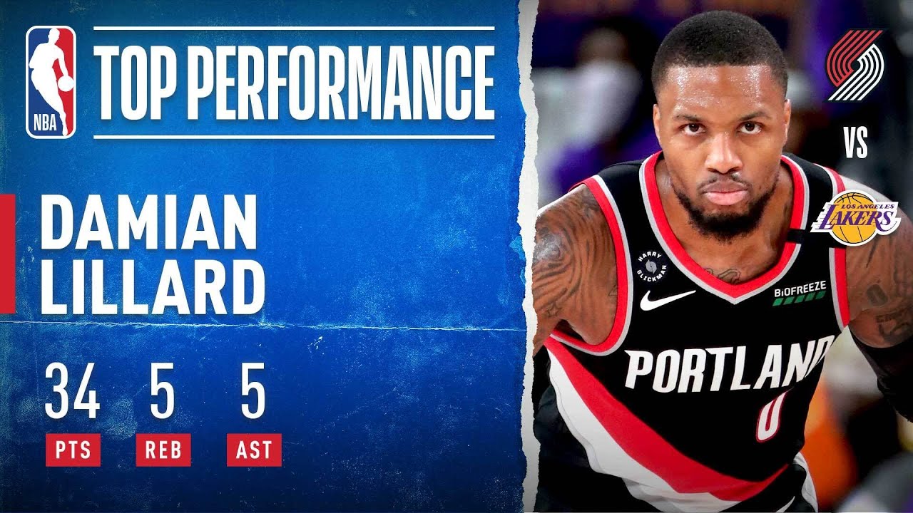 Damian Lillard Fuels Trail Blazers To Game 1 Victory With 34 PTS!