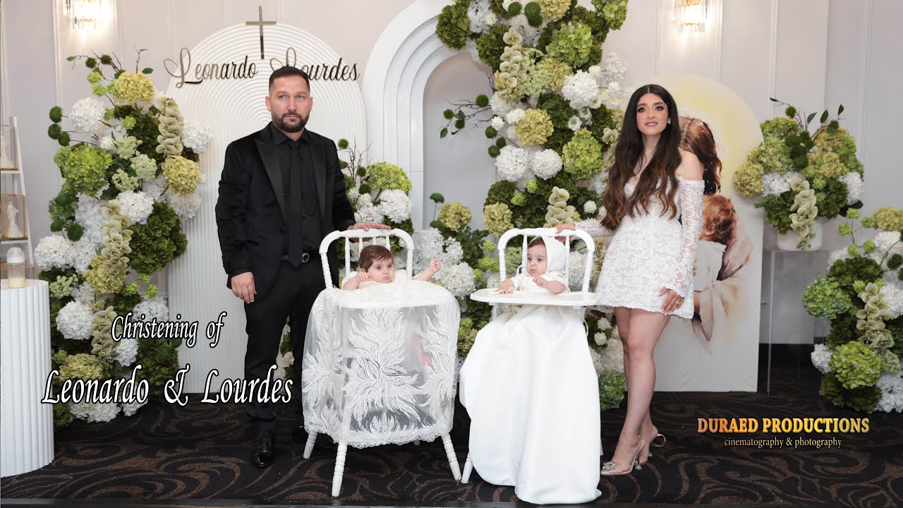 Christening of Leonardo & Lourdes Kakos