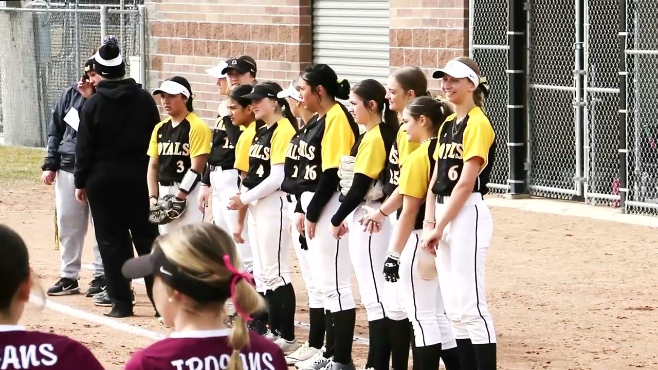Roy High School 2025 Girls Softball-  Player Introductions