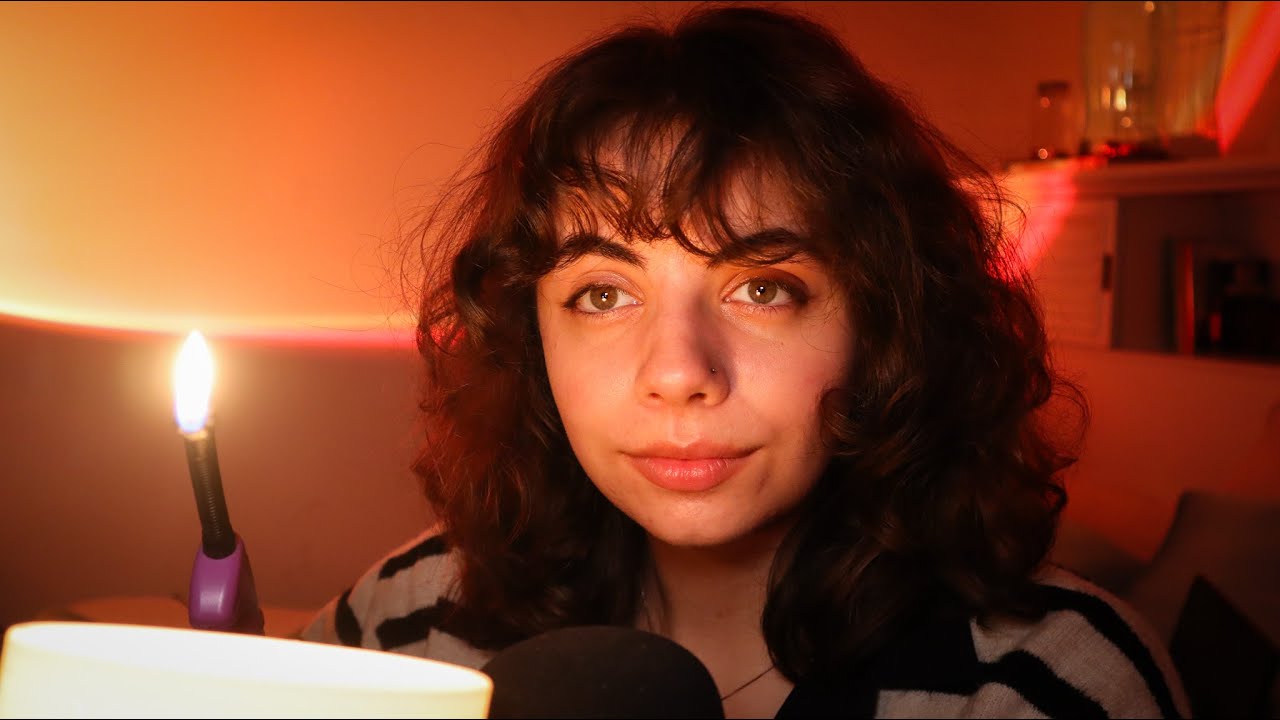chill ASMR | spine trigger, book trigger, candle, toilet roll...