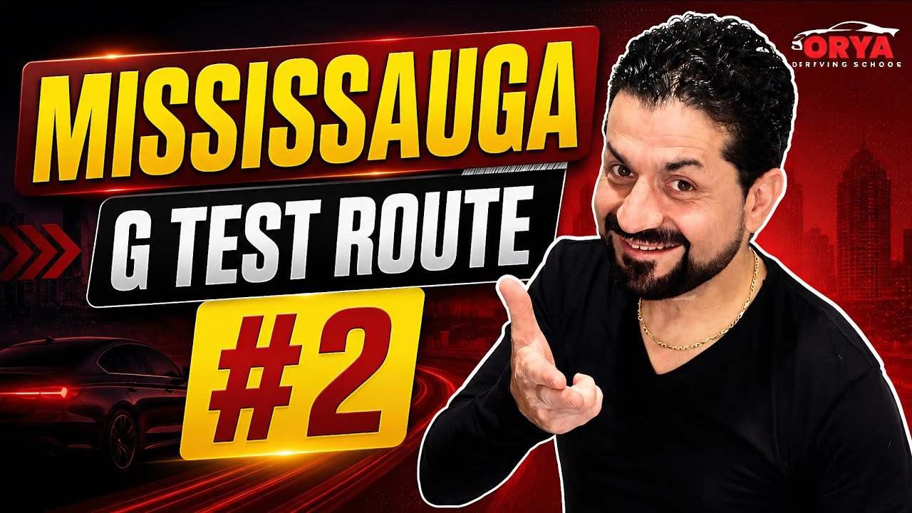 Mississauga G Test Route #2