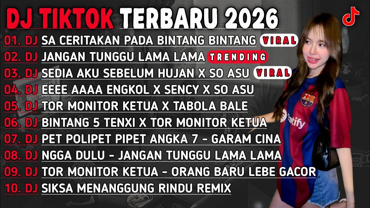 DJ TIKTOK TERBARU 2026-🎵DJ JANGAN TUNGGU LAMA LAMA🎵 DJ JAUH KO PERGI - SA CERITAKAN PADA BINTANG²