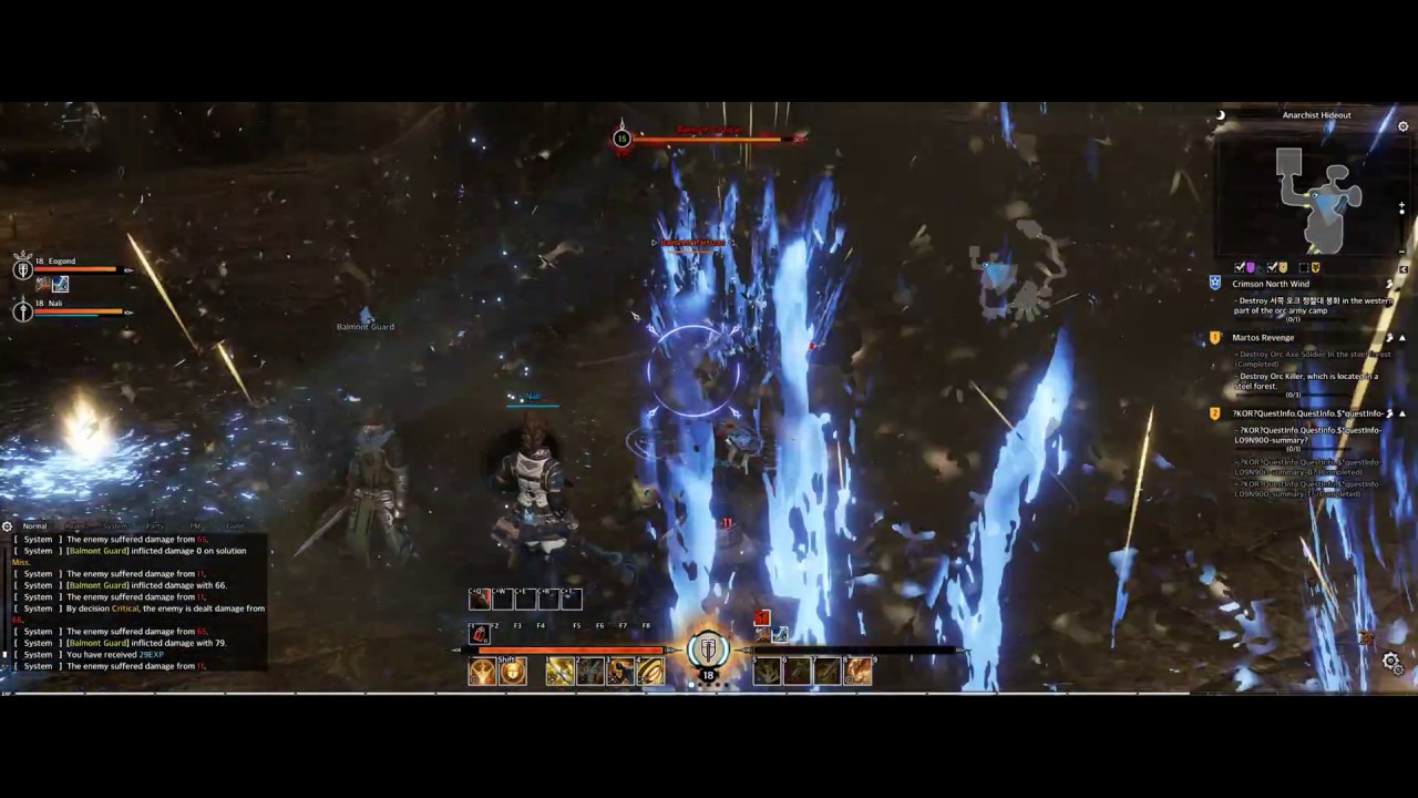 Bless Online Rebuild | Guardian and Paladin Group Gameplay (Dungeon)