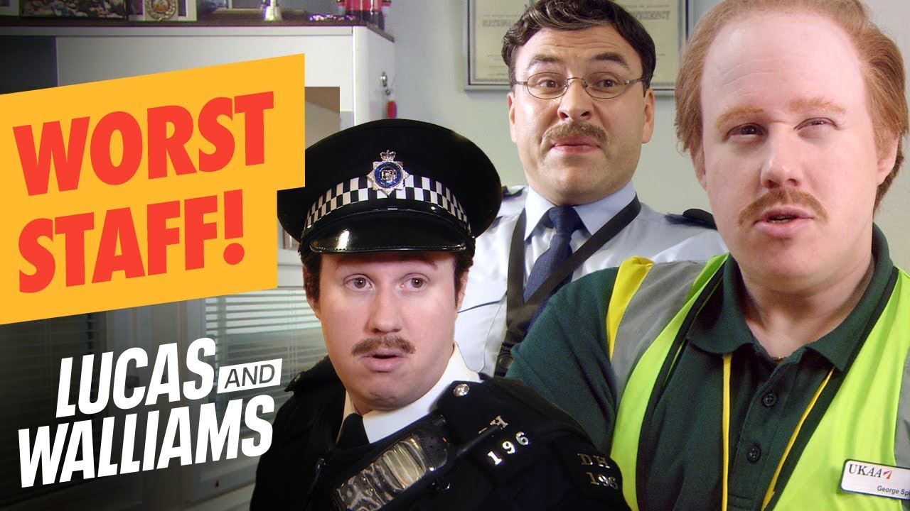 The Worst Airport Staff in the World?! | Come Fly With Me | Lucas and Walliams