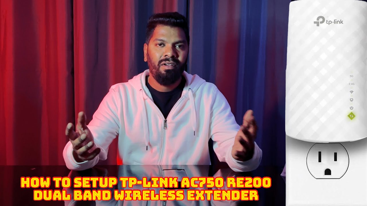 How To Setup Tp-Link AC750 RE200 Dual Band Wireless Extender