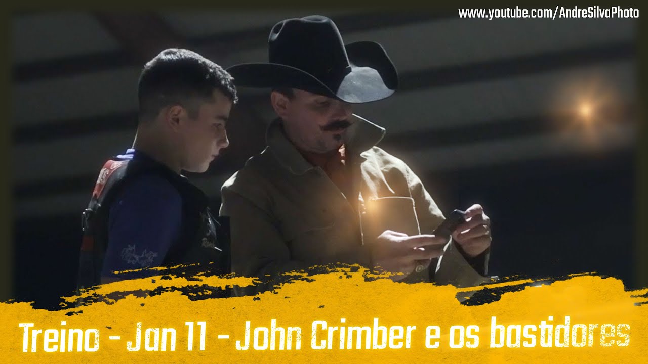 Treino - Confira os bastidores de um treino da maior revelação do esporte, John Crimber.