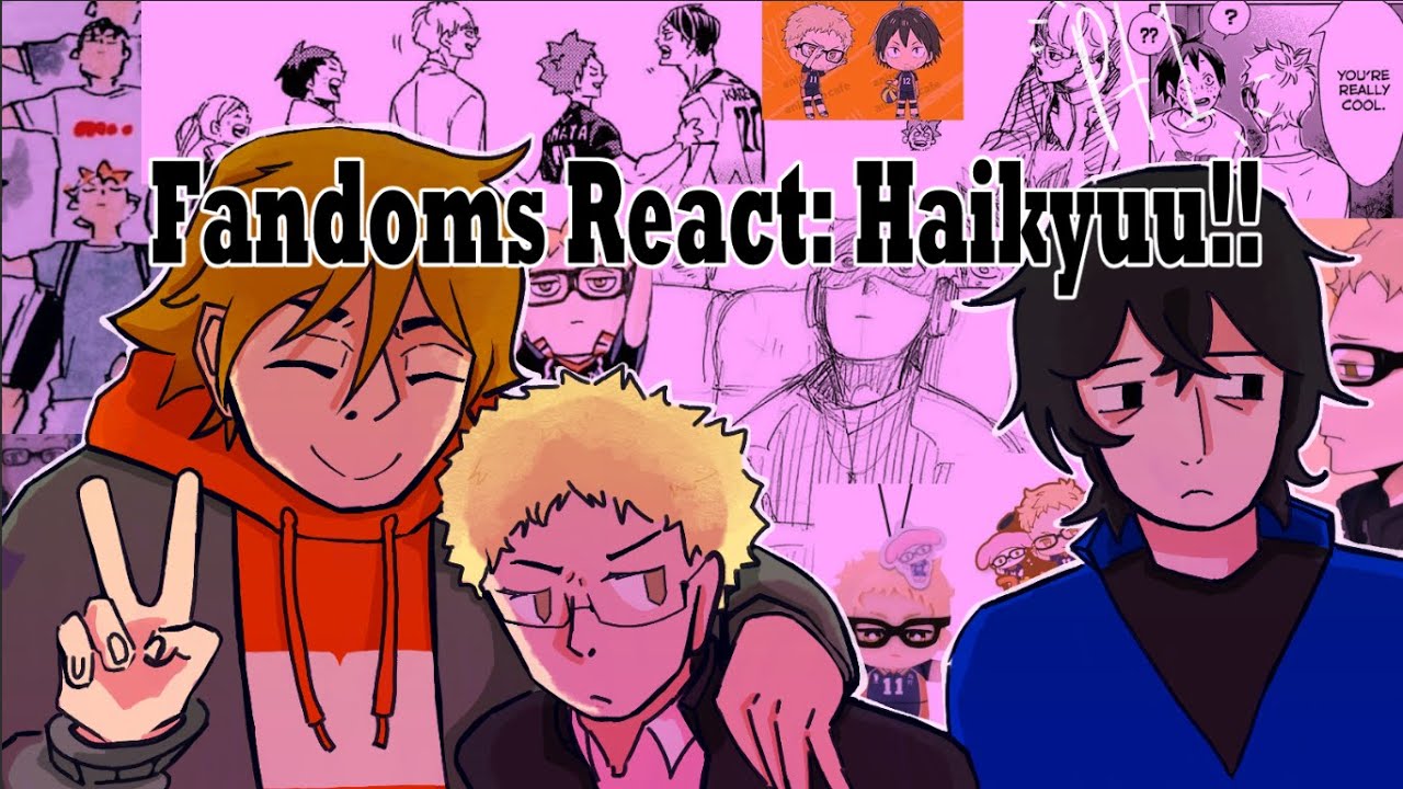 fandoms react to haikyuu!! (pt1) // ep 4 // gcrv
