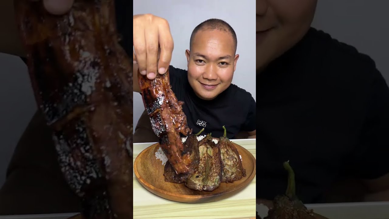 TORTANG TALONG AT INIHAW NA LIEMPO