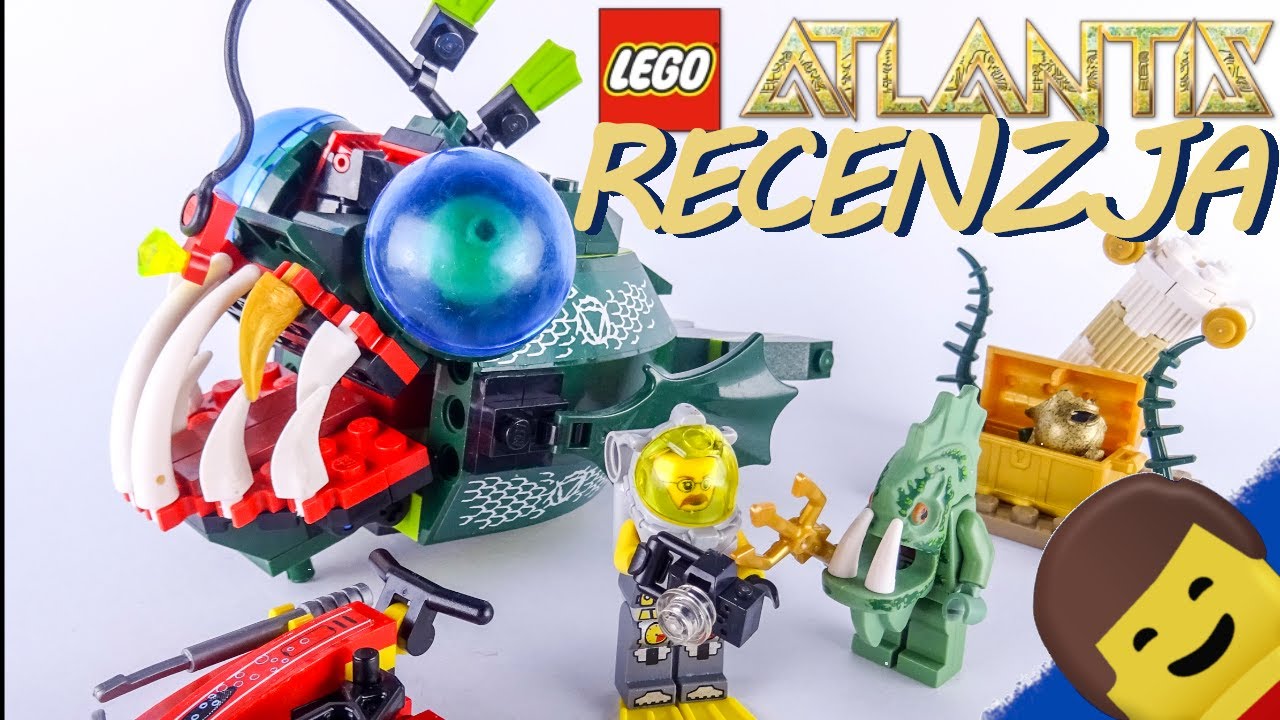 Atak ryby głębinowej ! LEGO ATLANTIS 7978 / Recenzja