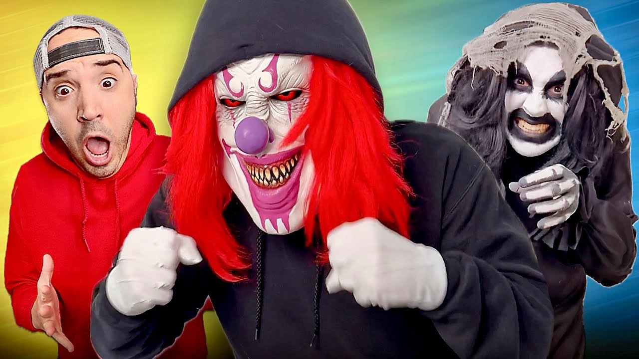 Mean clown evil plan fails 🤡🤣