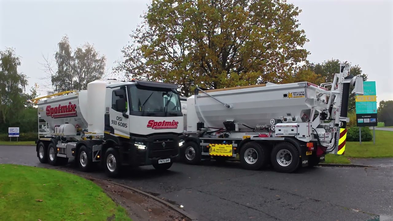 Spotmix Titan Screed Exit