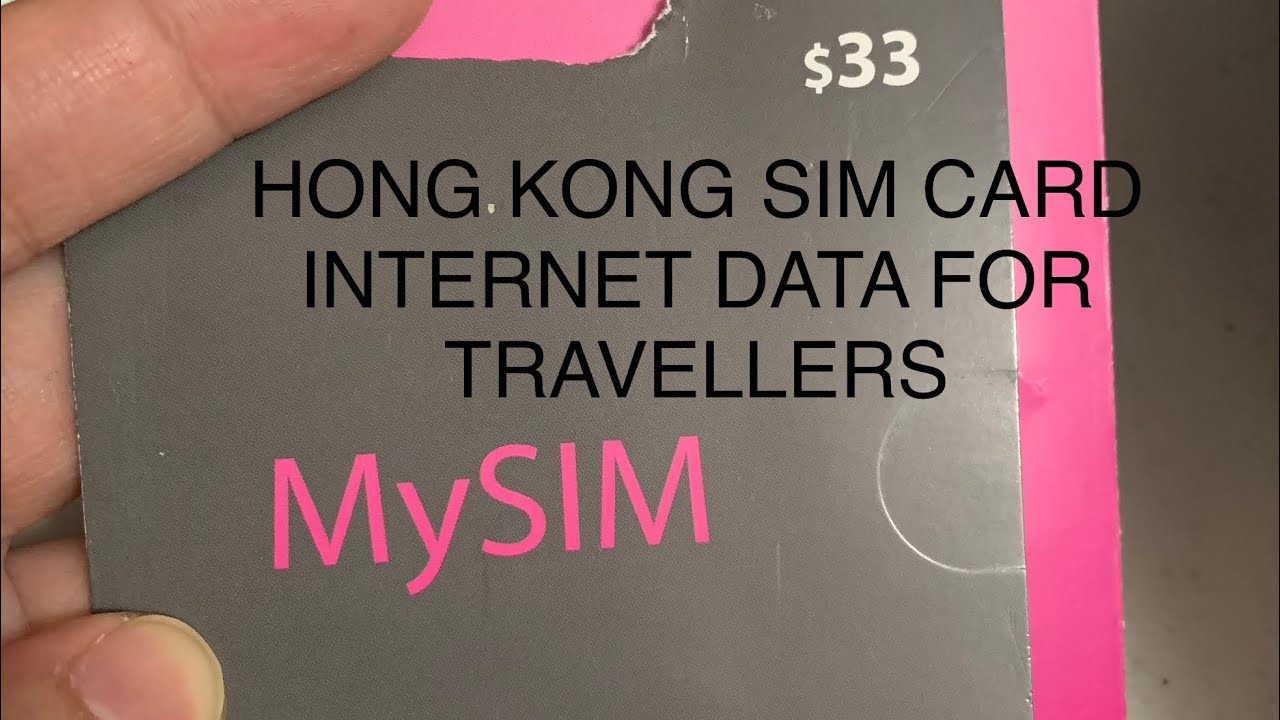 TUTORIAL on How to REGISTER HONG KONG Sim Card for Travellers. AFFORDABLE INTERNET DATA 33HKD