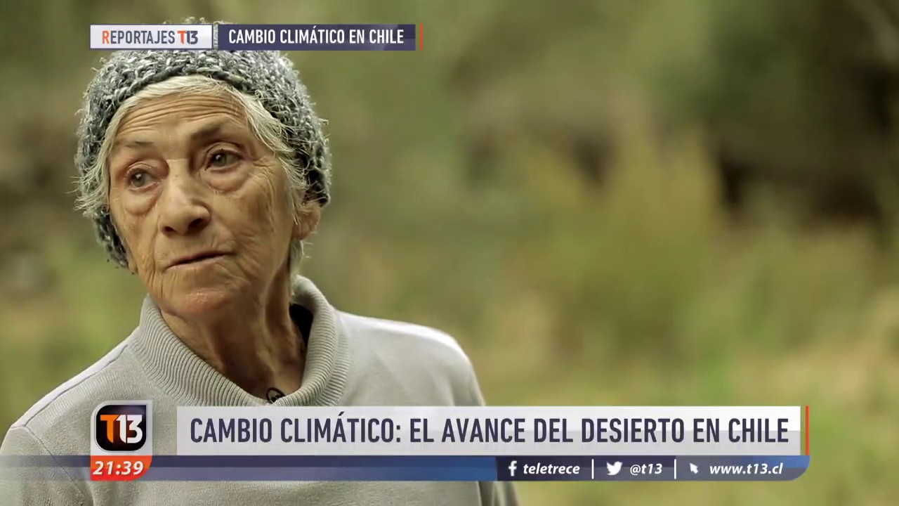 #ReportajesT13 | Cambio climático en Chile