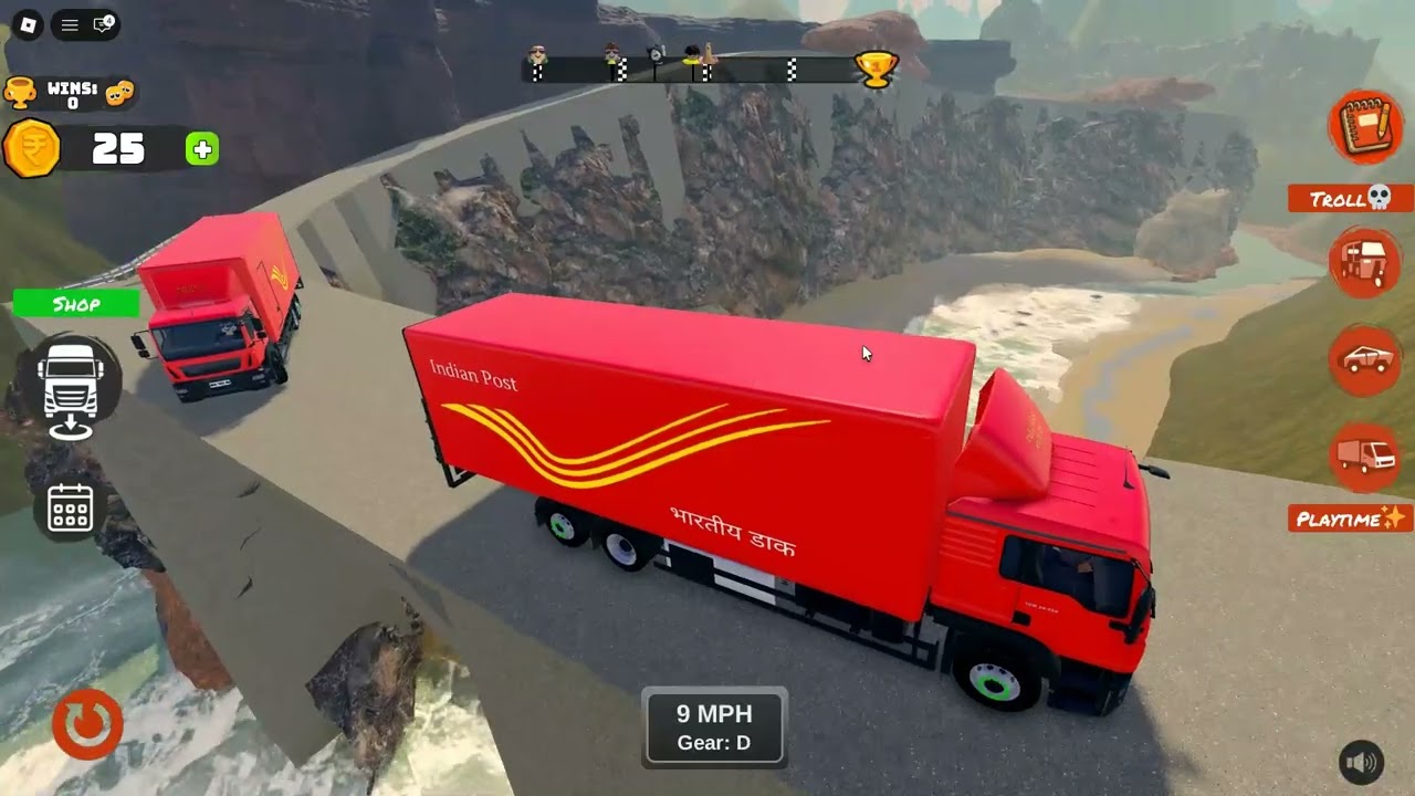 I became a truck driver!!!