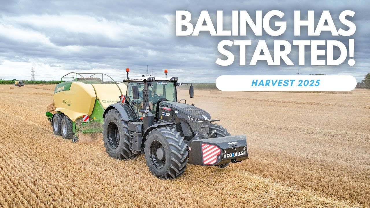 The Balers Are Out! | Harvest is well underway