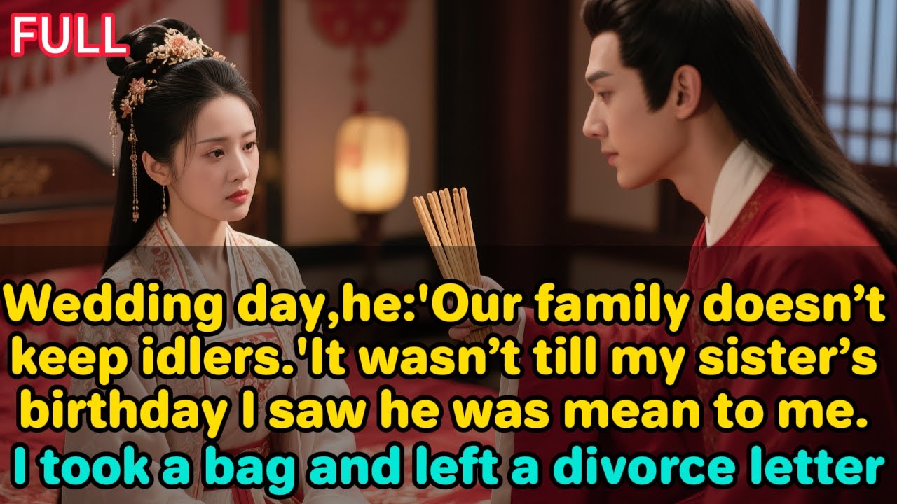 On our wedding day,he said coldly:‘’Our family doesn’t keep idlers.’Not till my sister’s birthday...