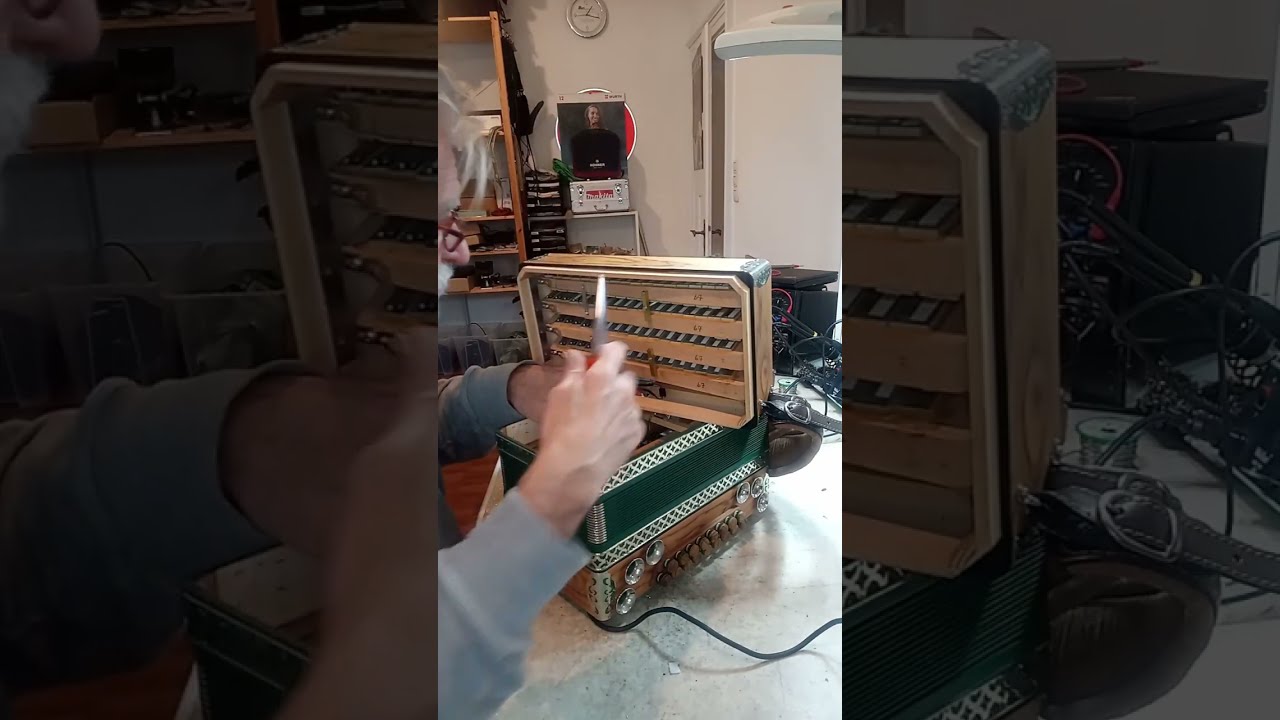 HDSmusic Werkstatt. Öllerer Harmonika Veredelung mit HDSmidi und HDSmicro 🎵👌