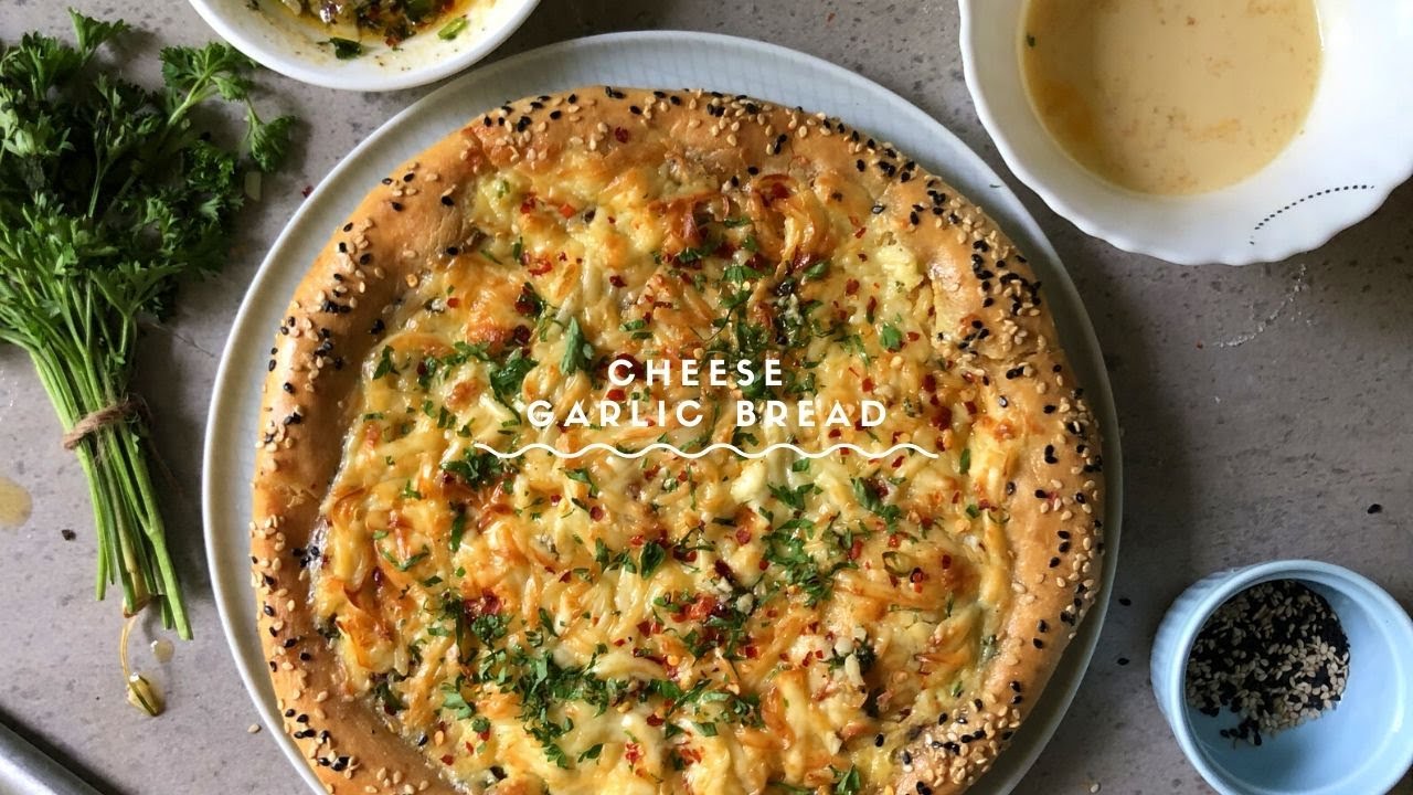 Cheese garlic Bread | No Yeast Bread Recipe | 